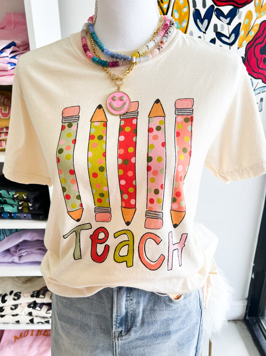 Teach Pencils Tee