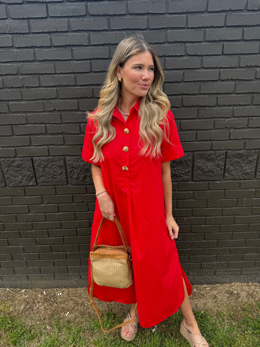 Darling Red Midi