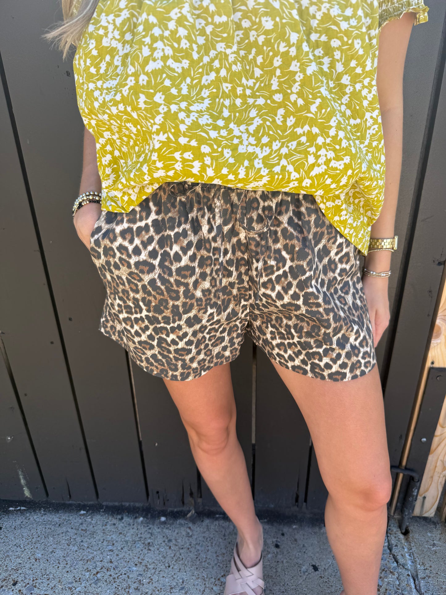 Lawson Leopard Shorts