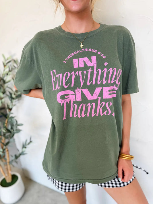 Give Thanks Tee