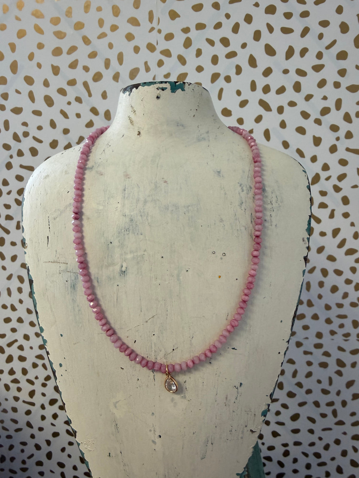 Mica Pink Necklace