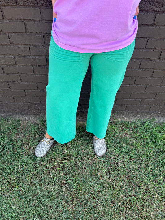 Clover Green Pants