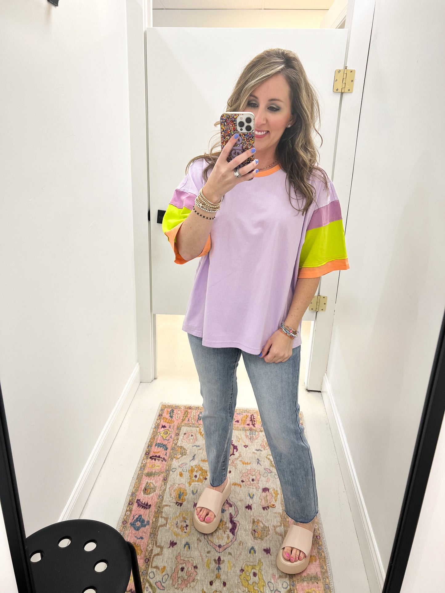 Addison Lavender Top