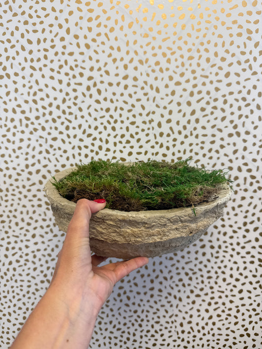 Small Paper Mache Bowl