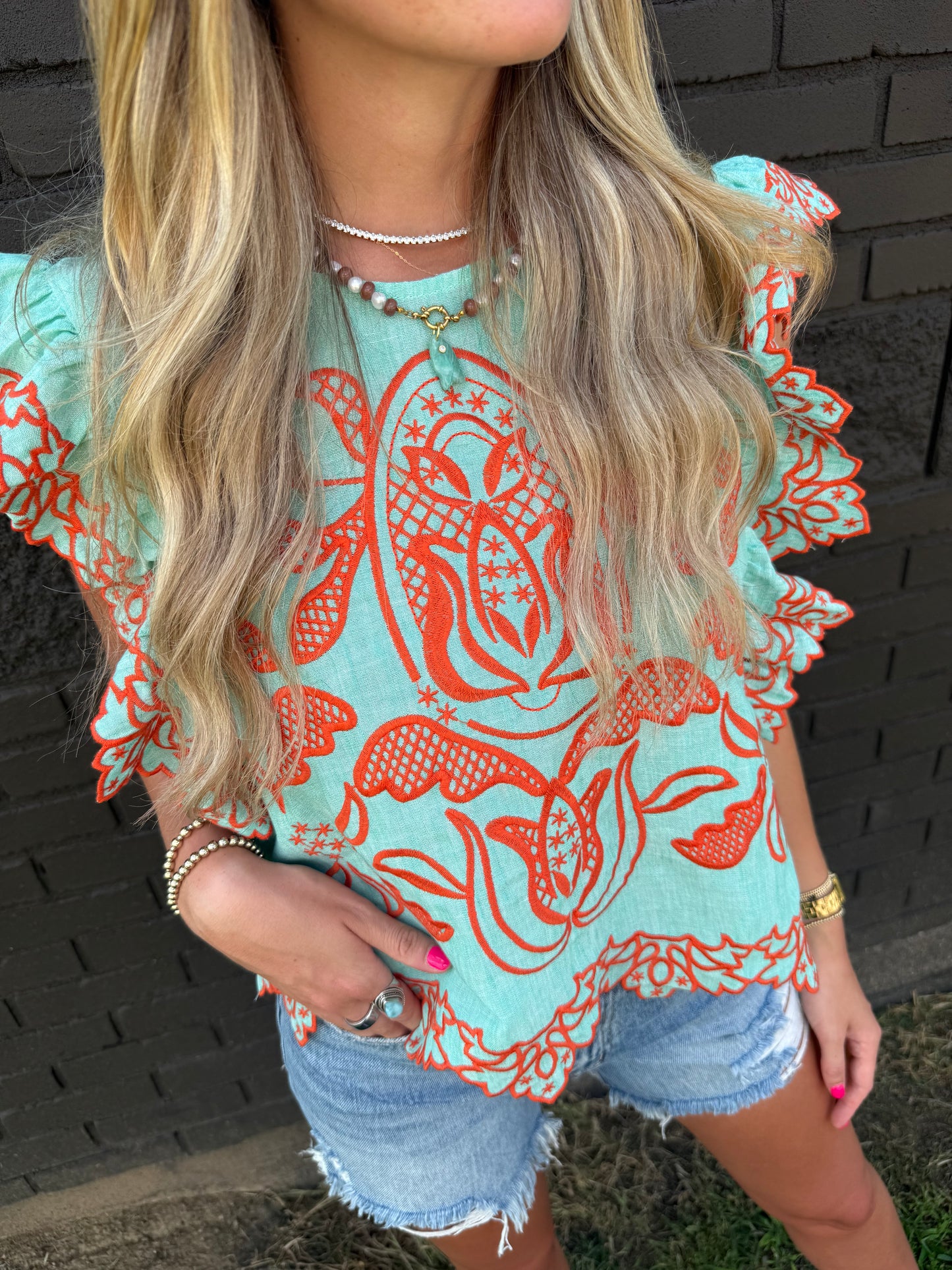 Kat Tropical Top