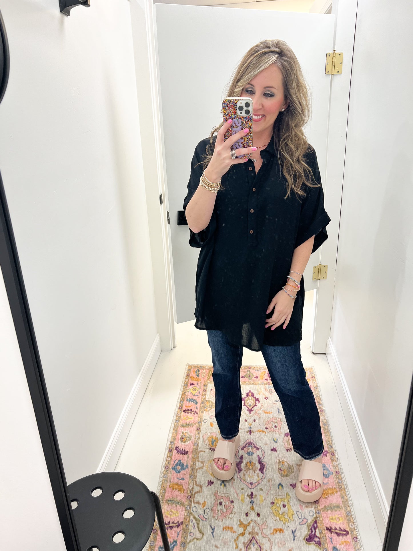 Tinley Tunic Black