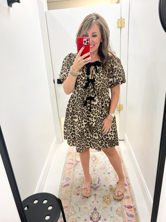 Laurel Leopard Dress