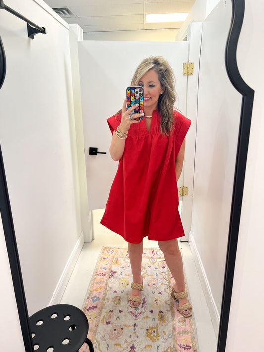 Addison Red Dress