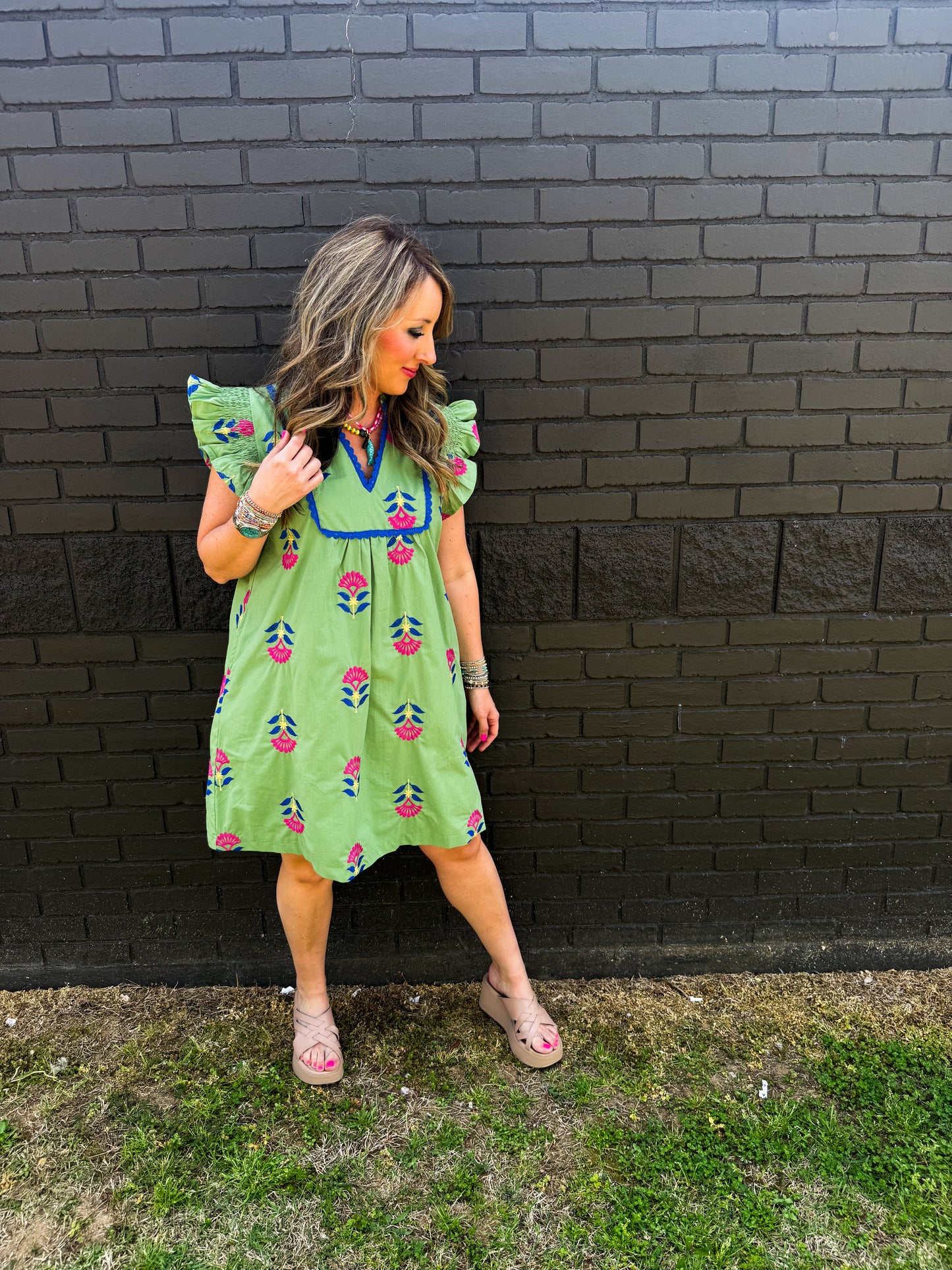 Andi Green Dress