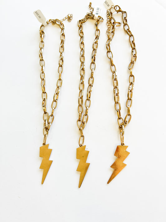 Lightning Bolt Necklace