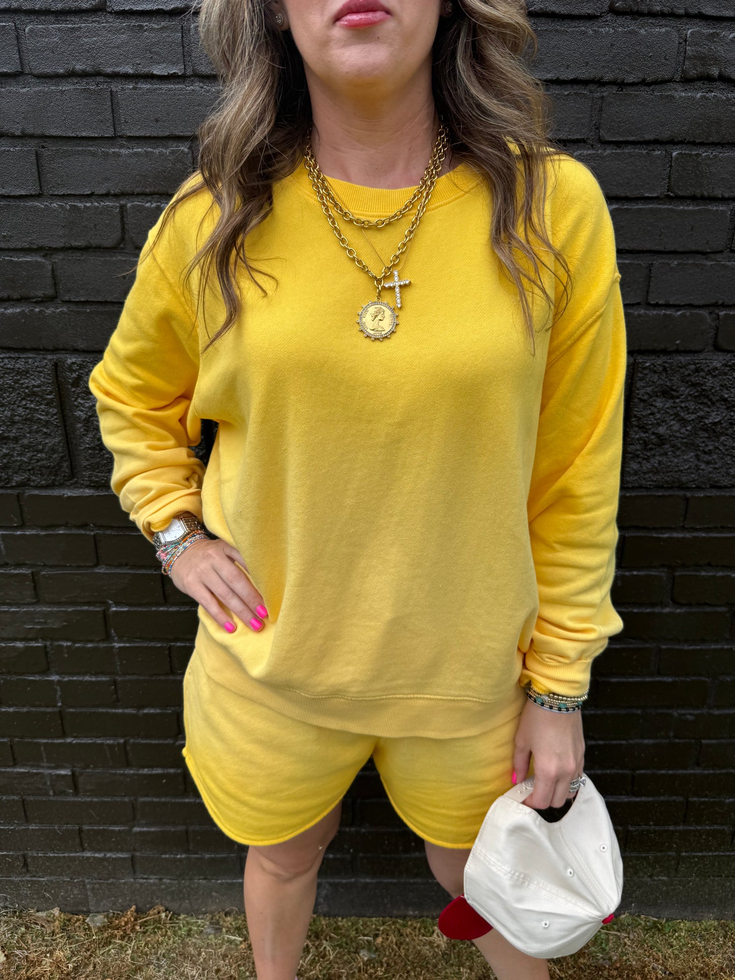 Yara Yellow Sweatshirt