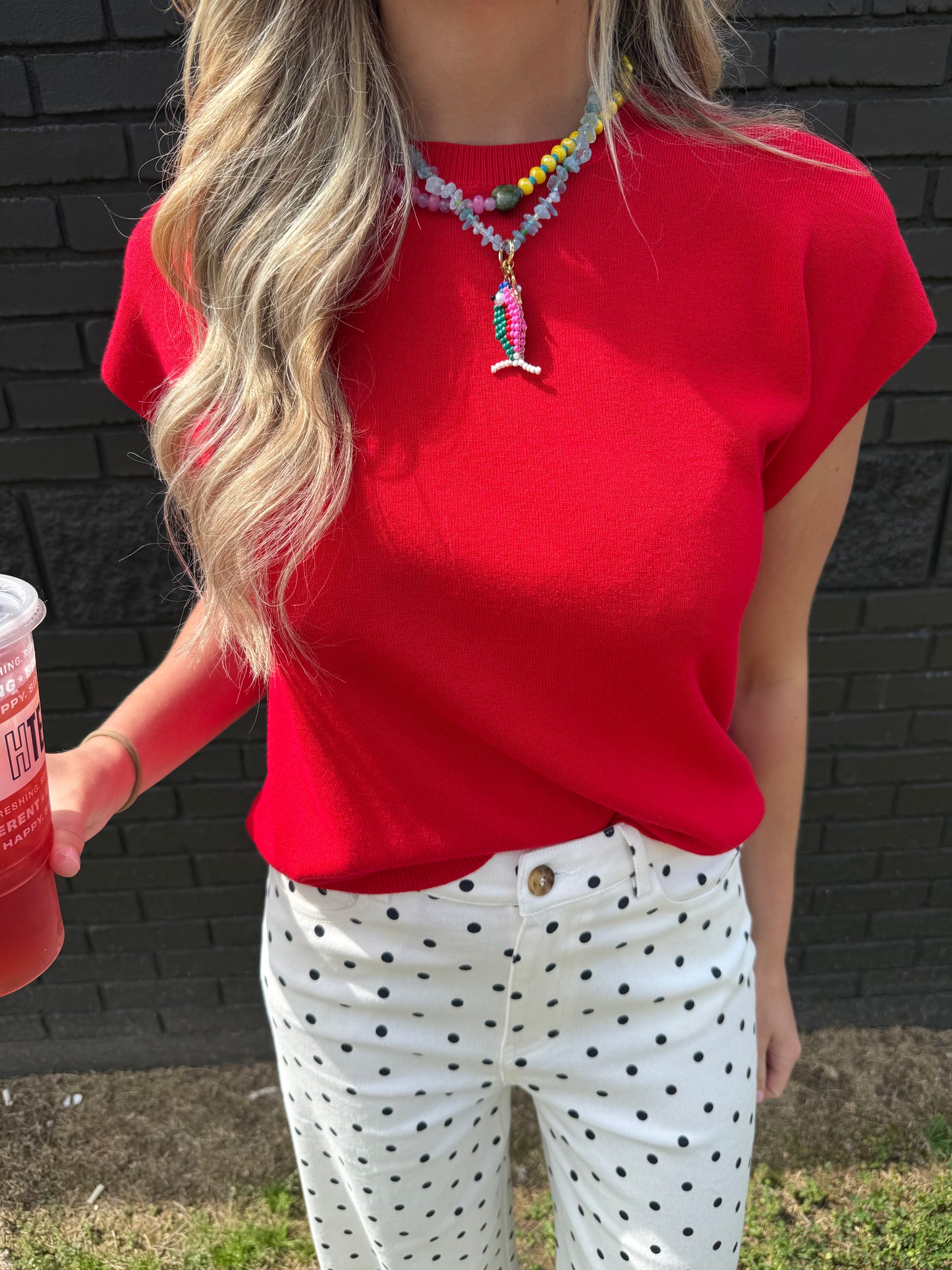 Madden Red Sweater