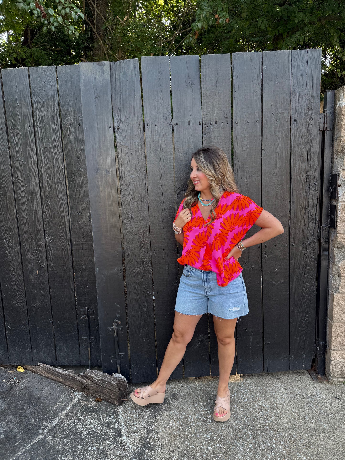 Arly Floral Top
