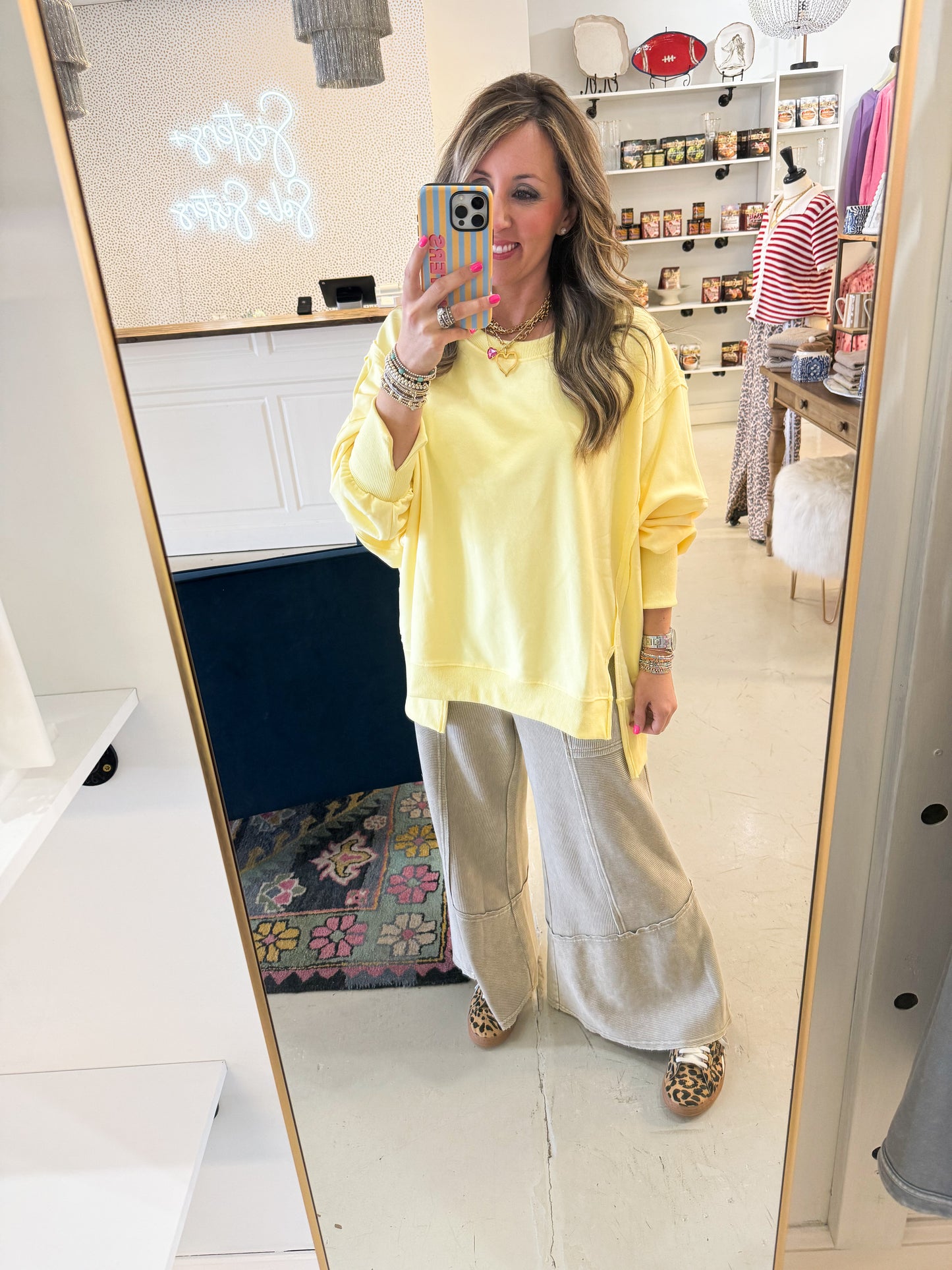 Harley Yellow Top