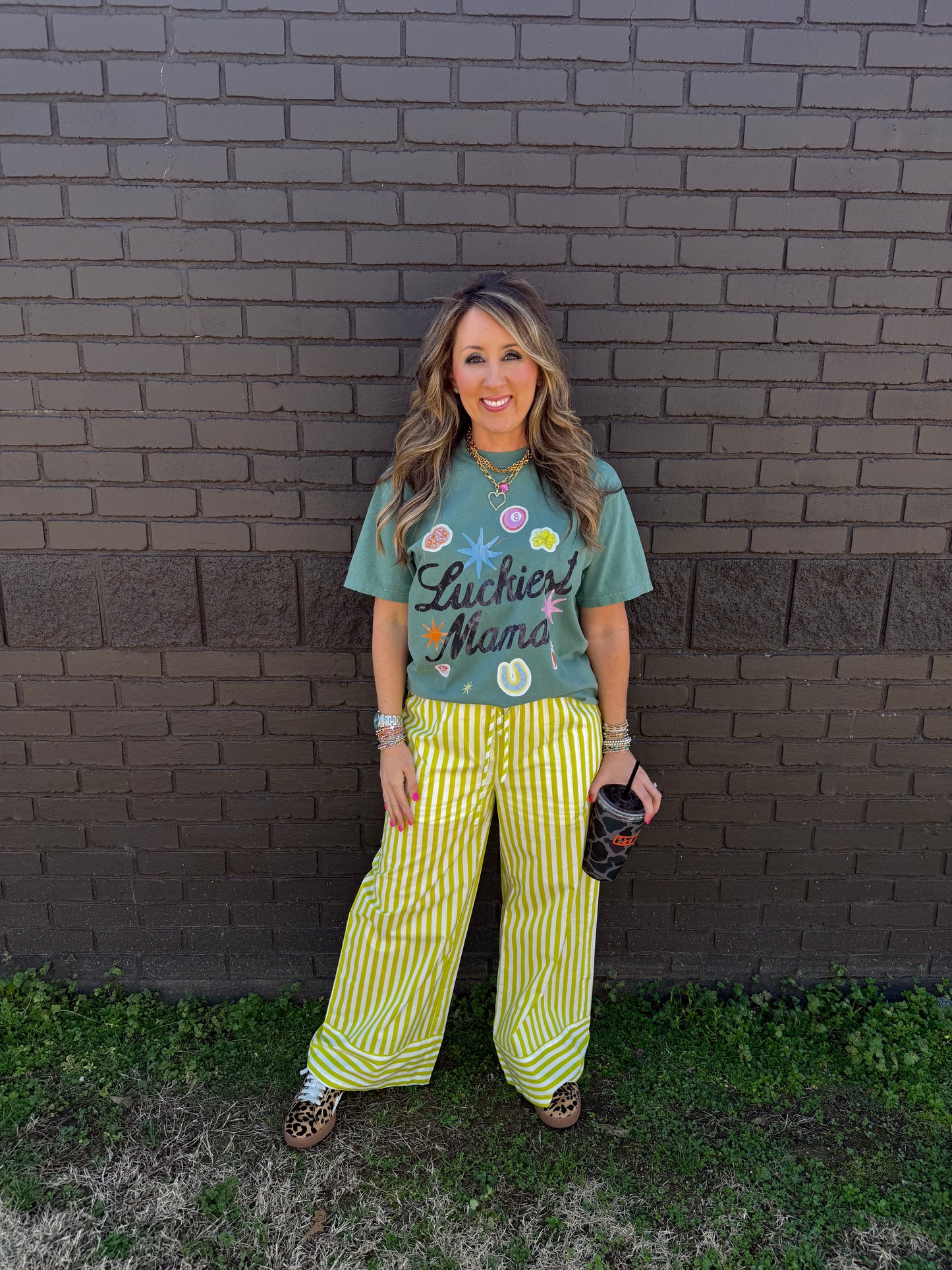 Luckiest Mama Tee