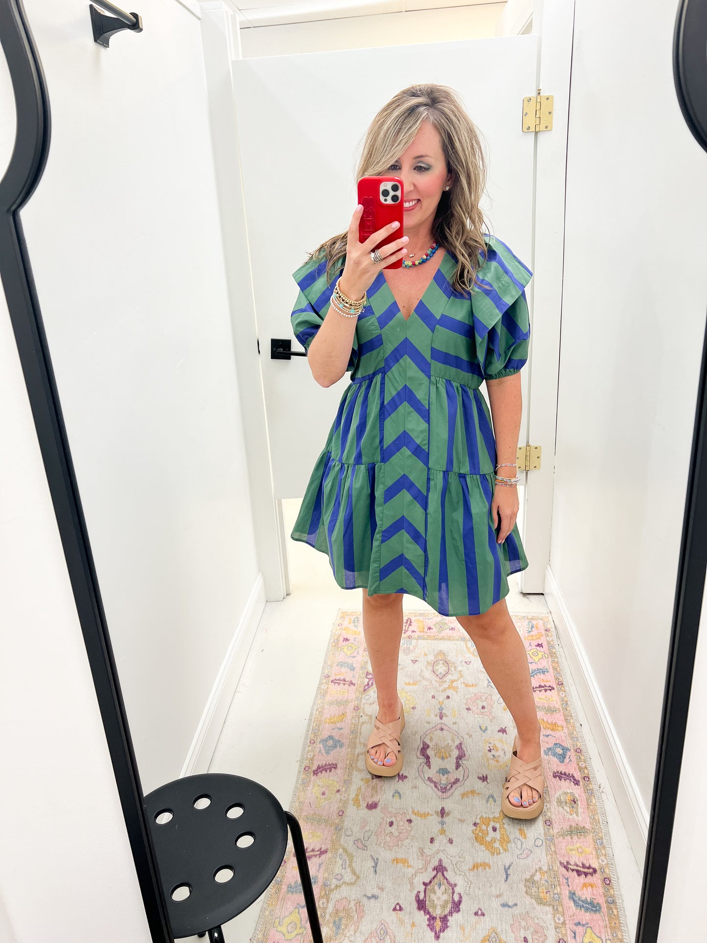 Greenlee Stripe Dress