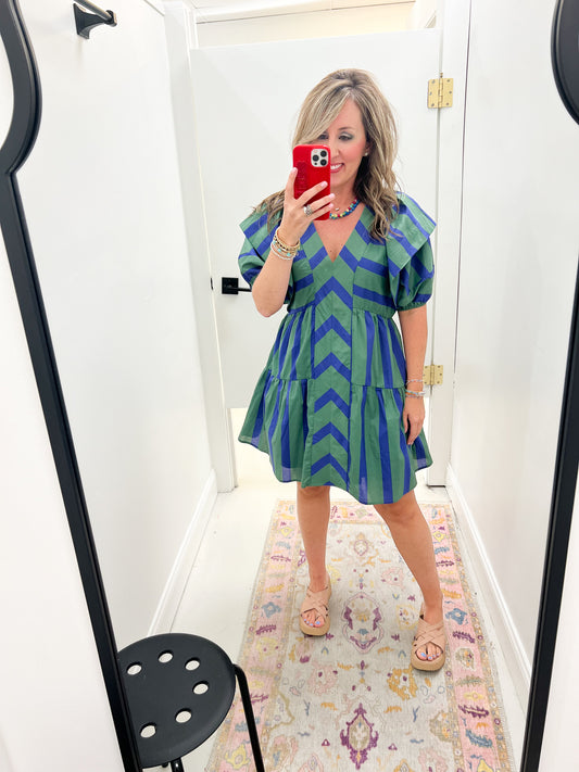 Greenlee Stripe Dress