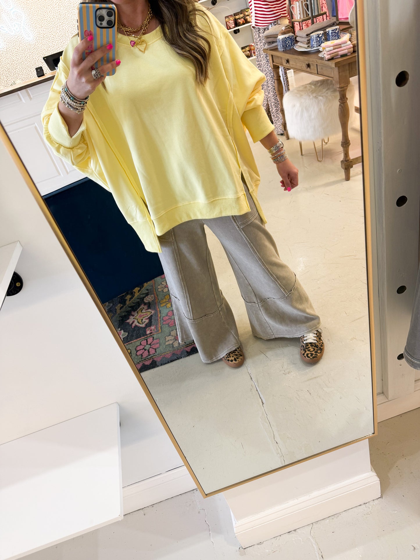 Harley Yellow Top