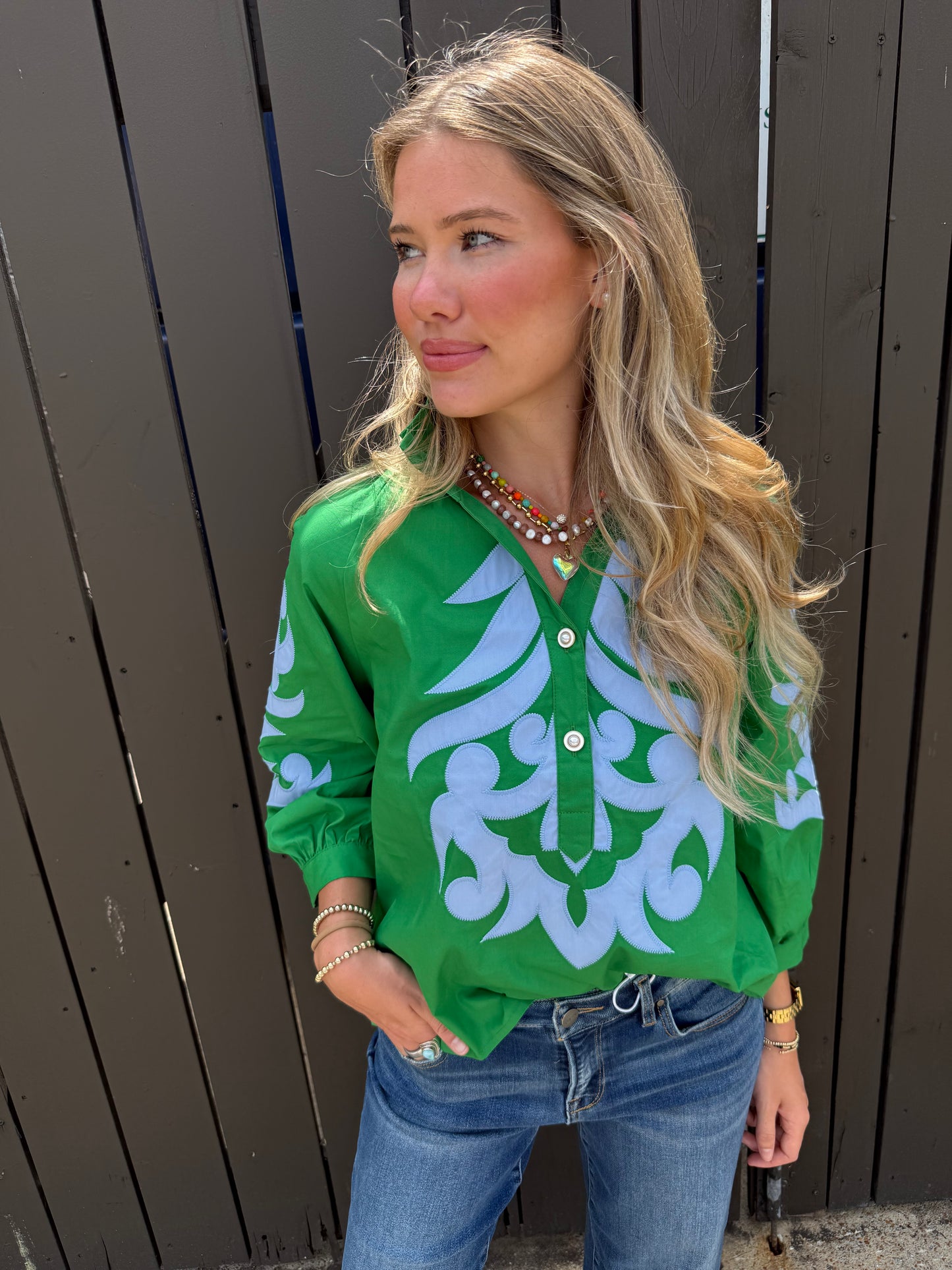 Maxwell Green Top