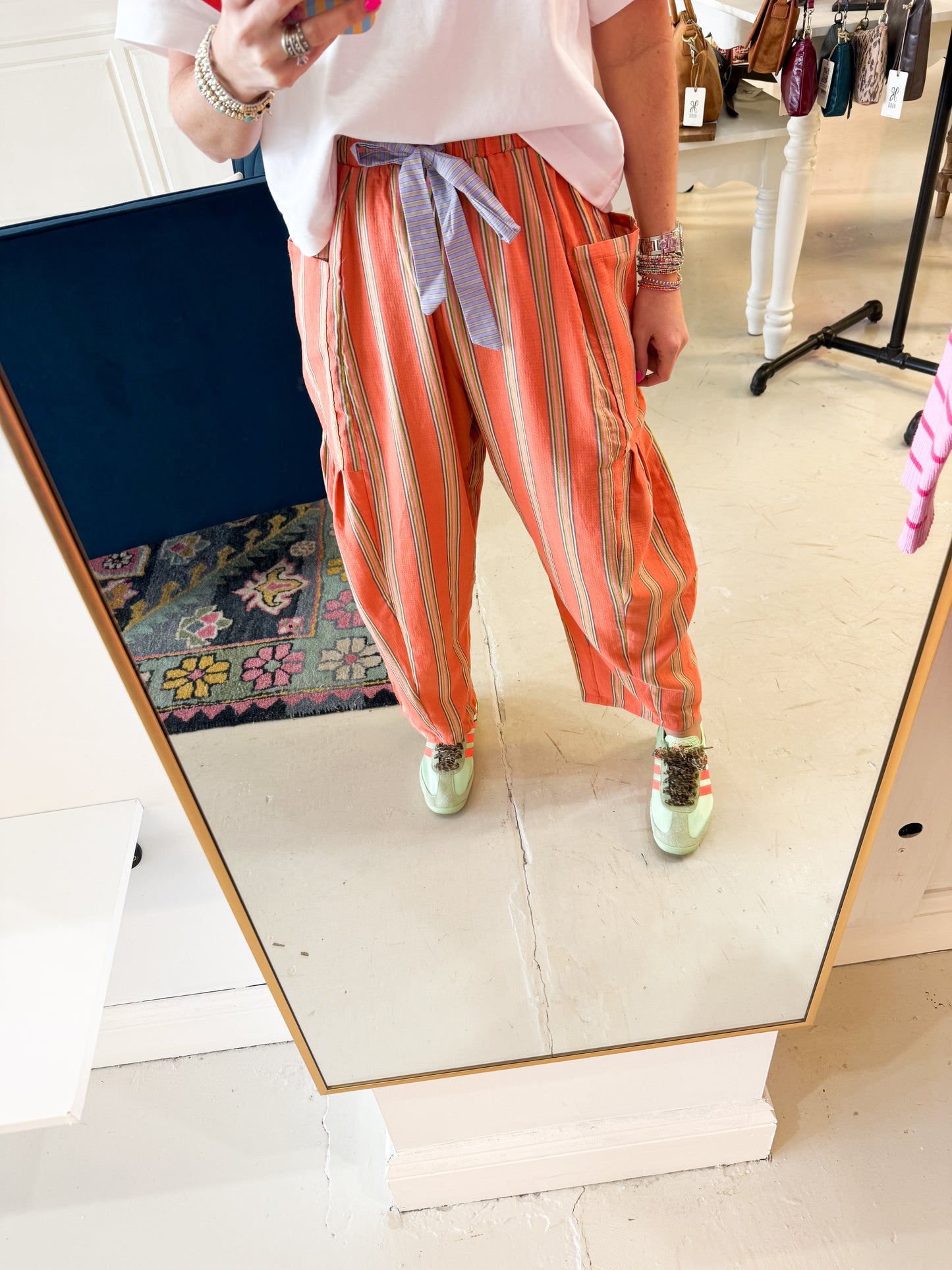 Blake Tangerine Pants