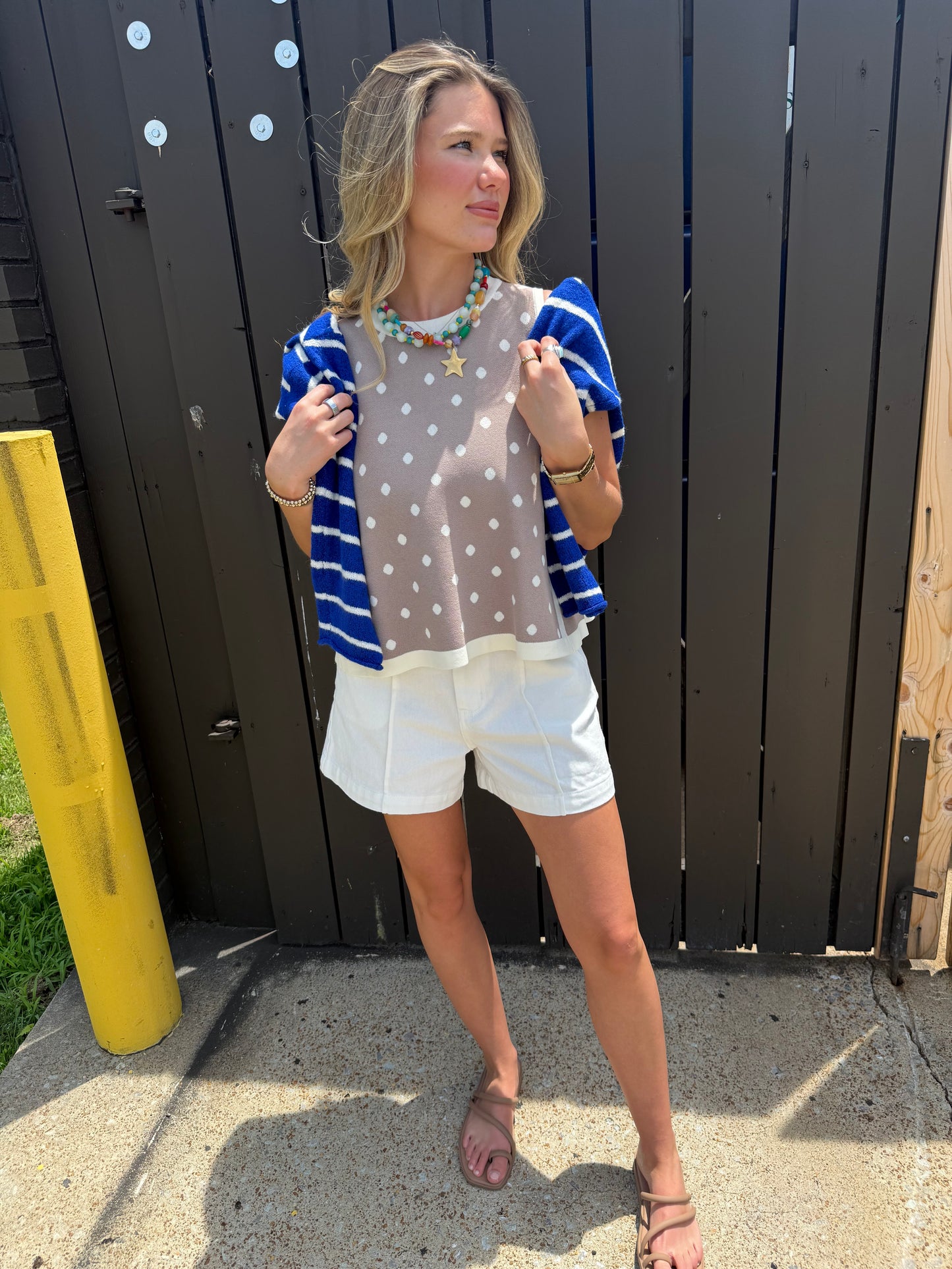 Nova Polka Dot Top