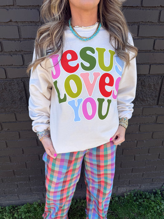 Jesus Loves You Sweatshirt