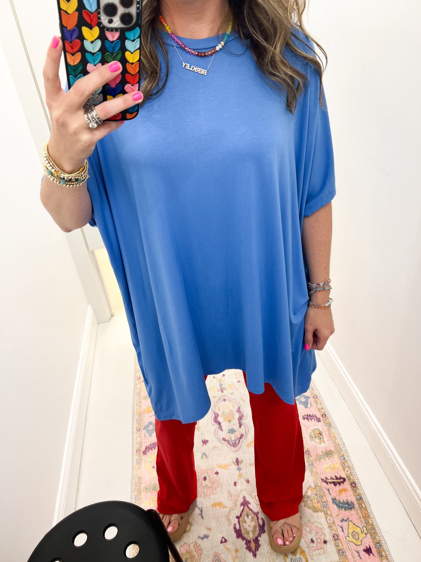 Cammie Blue Top