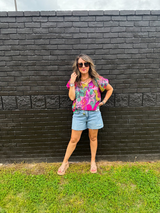 Tinsley Floral Top