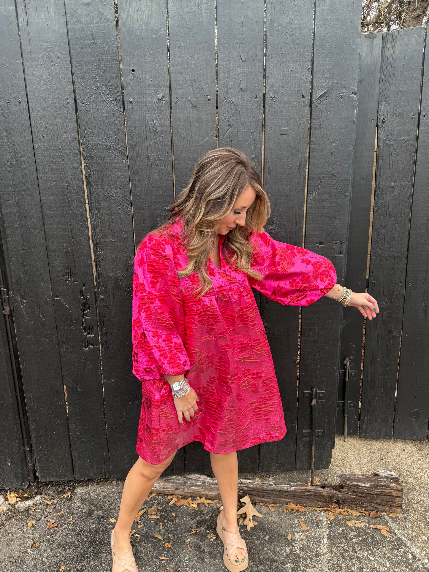 Holidaze Pink Dress
