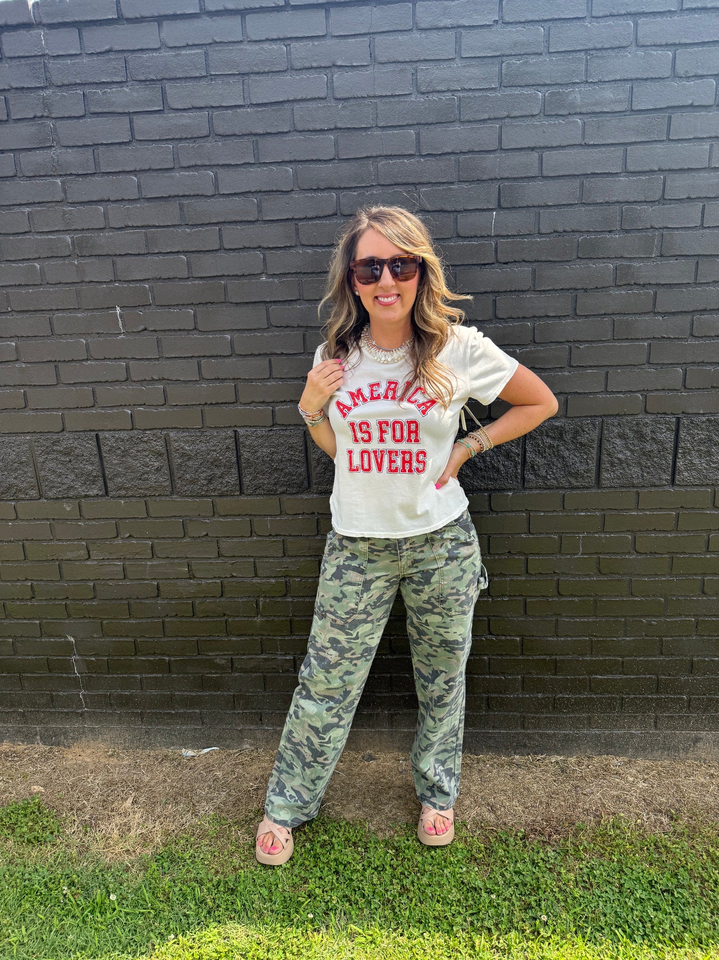 Z Supply America is for Lovers Tee