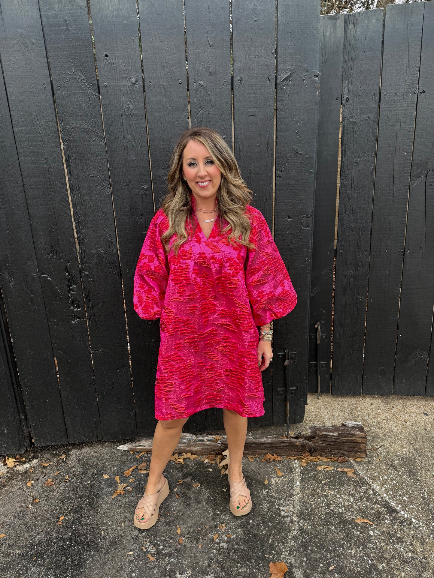 Holidaze Pink Dress