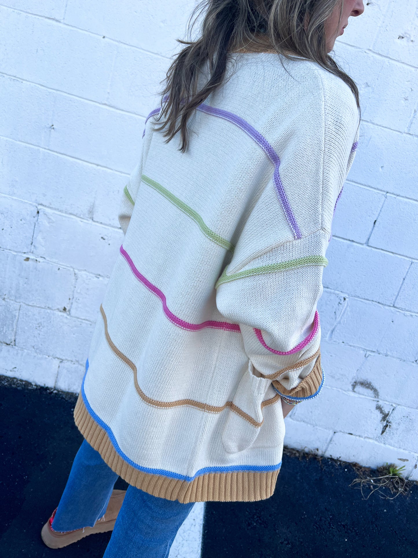 Alaina Stripe Cardigan