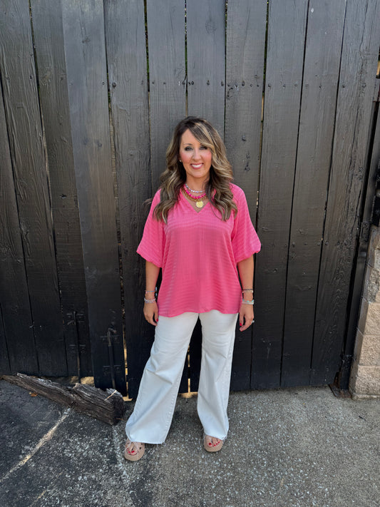 Pops of Peony Top