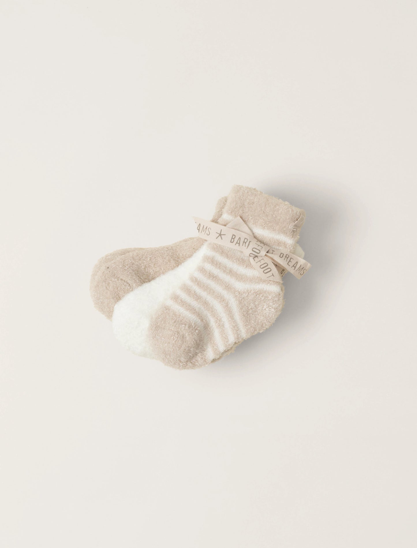 Barefoot Dreams Infant Socks 3 Pack