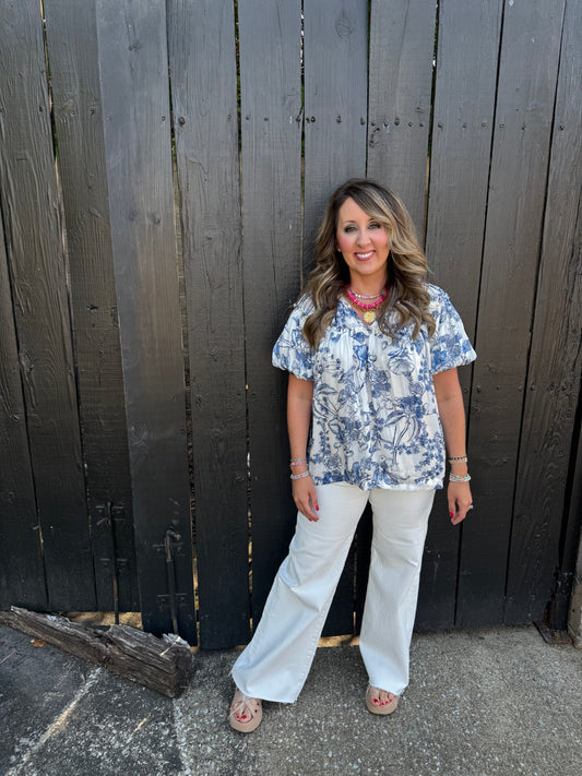 Blue Dreams Top