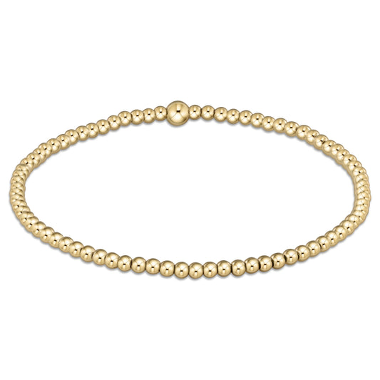 Extends Classic Gold 2.5mm Bracelet