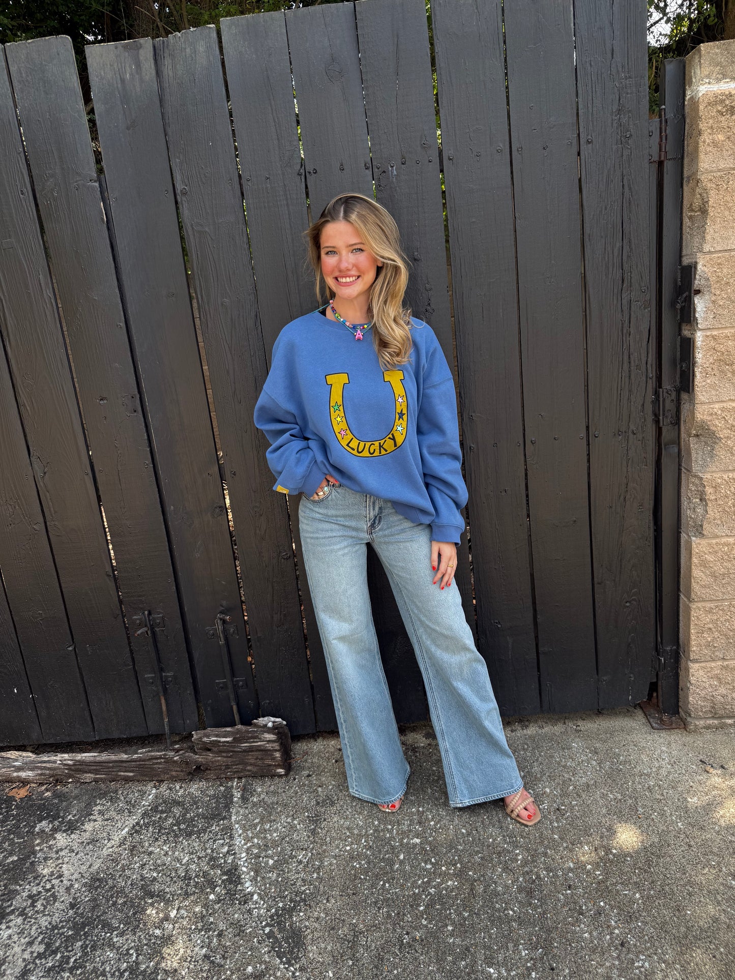 Lucky Horseshoe Sweatshirt