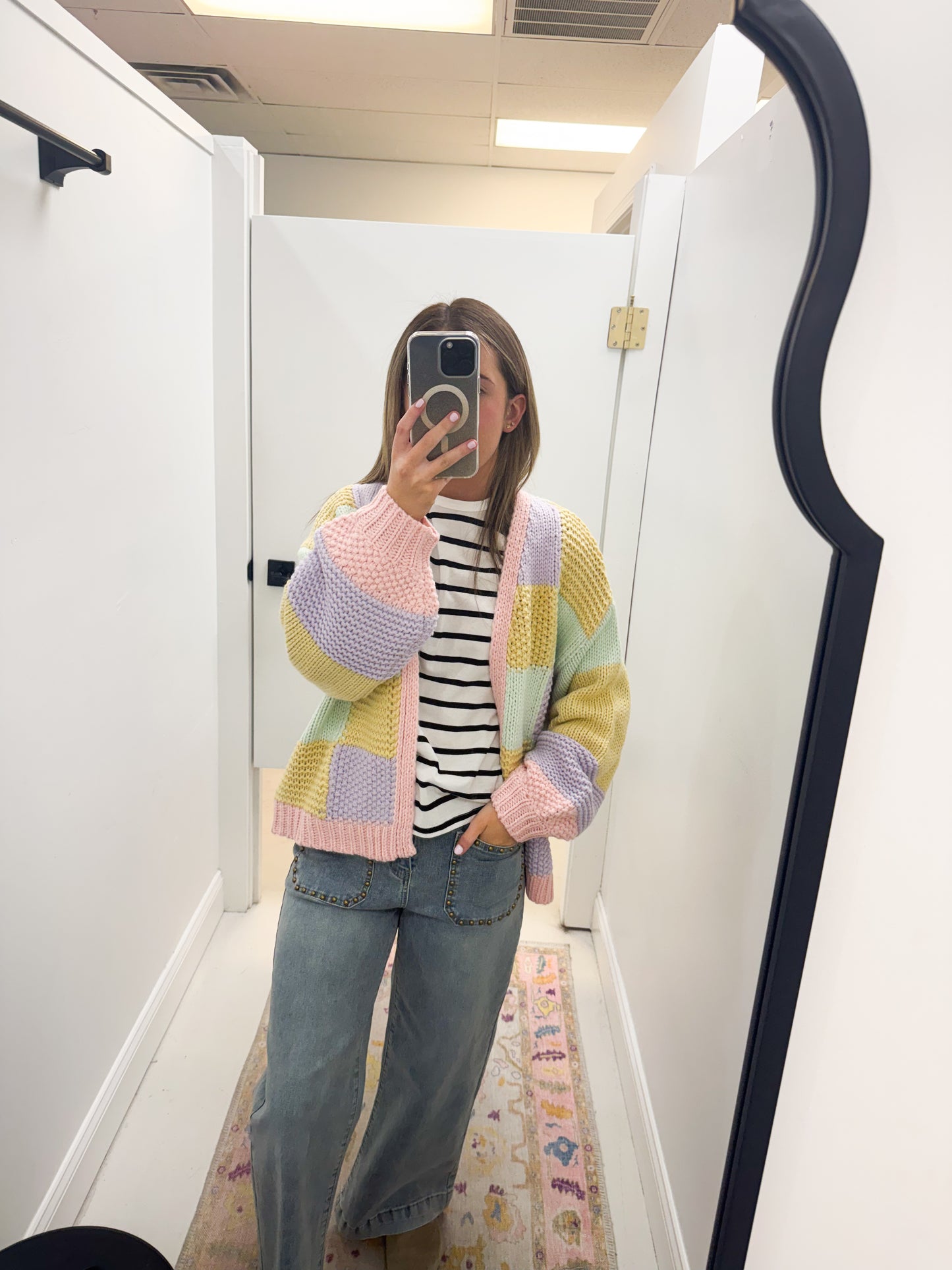 Lake Colorblock Cardigan