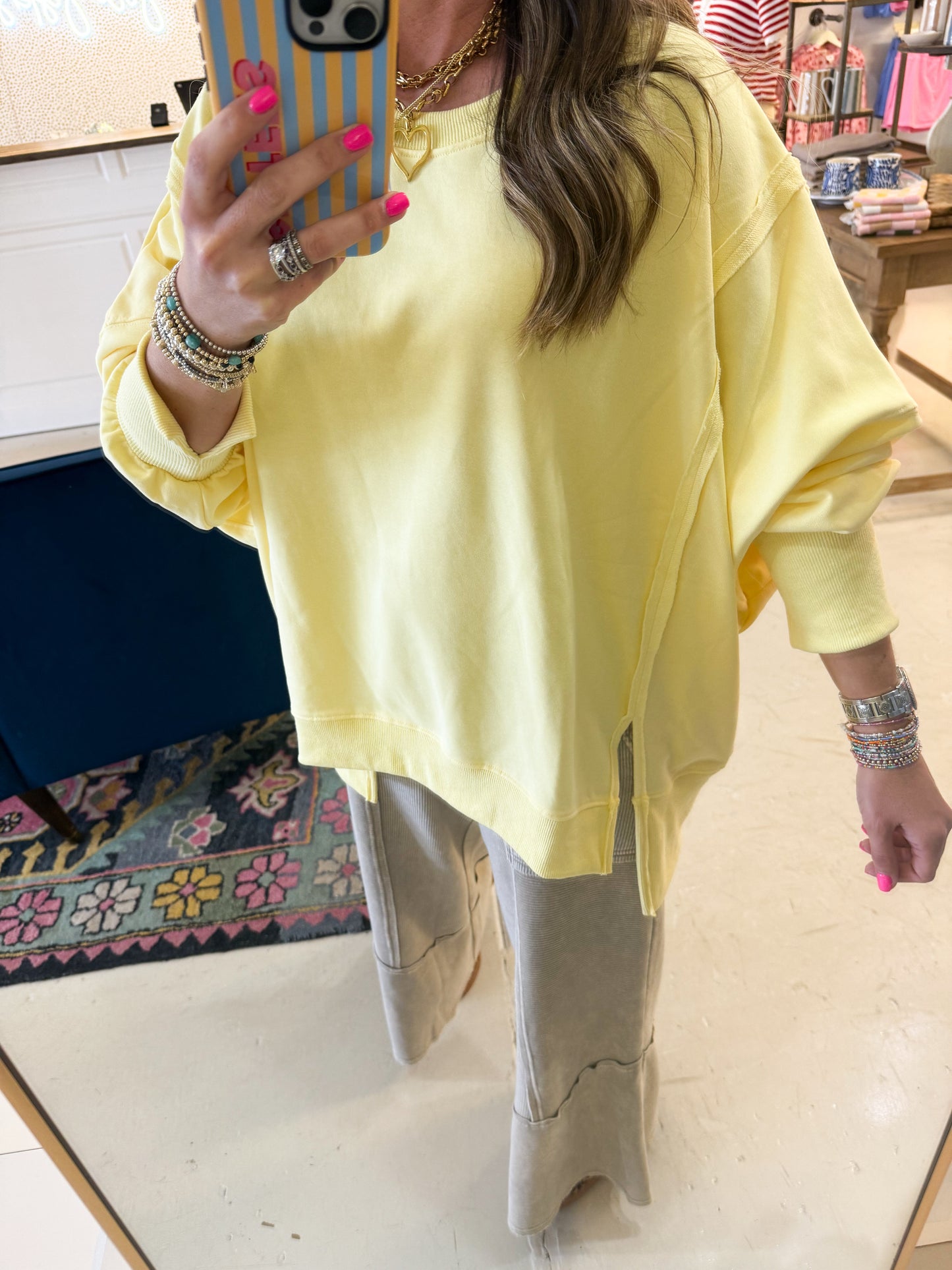 Harley Yellow Top
