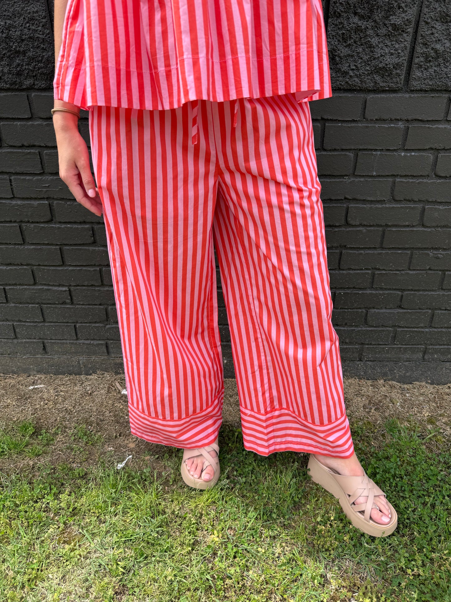 Watermelon Stripe Pants
