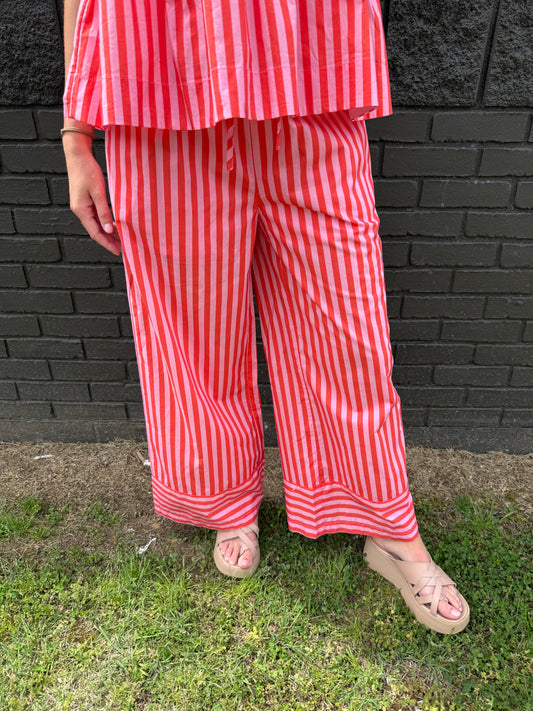 Watermelon Stripe Pants