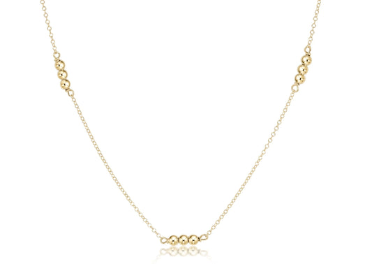 E Newton 15” Choker Joy Simplicity Chain 3mm Gold