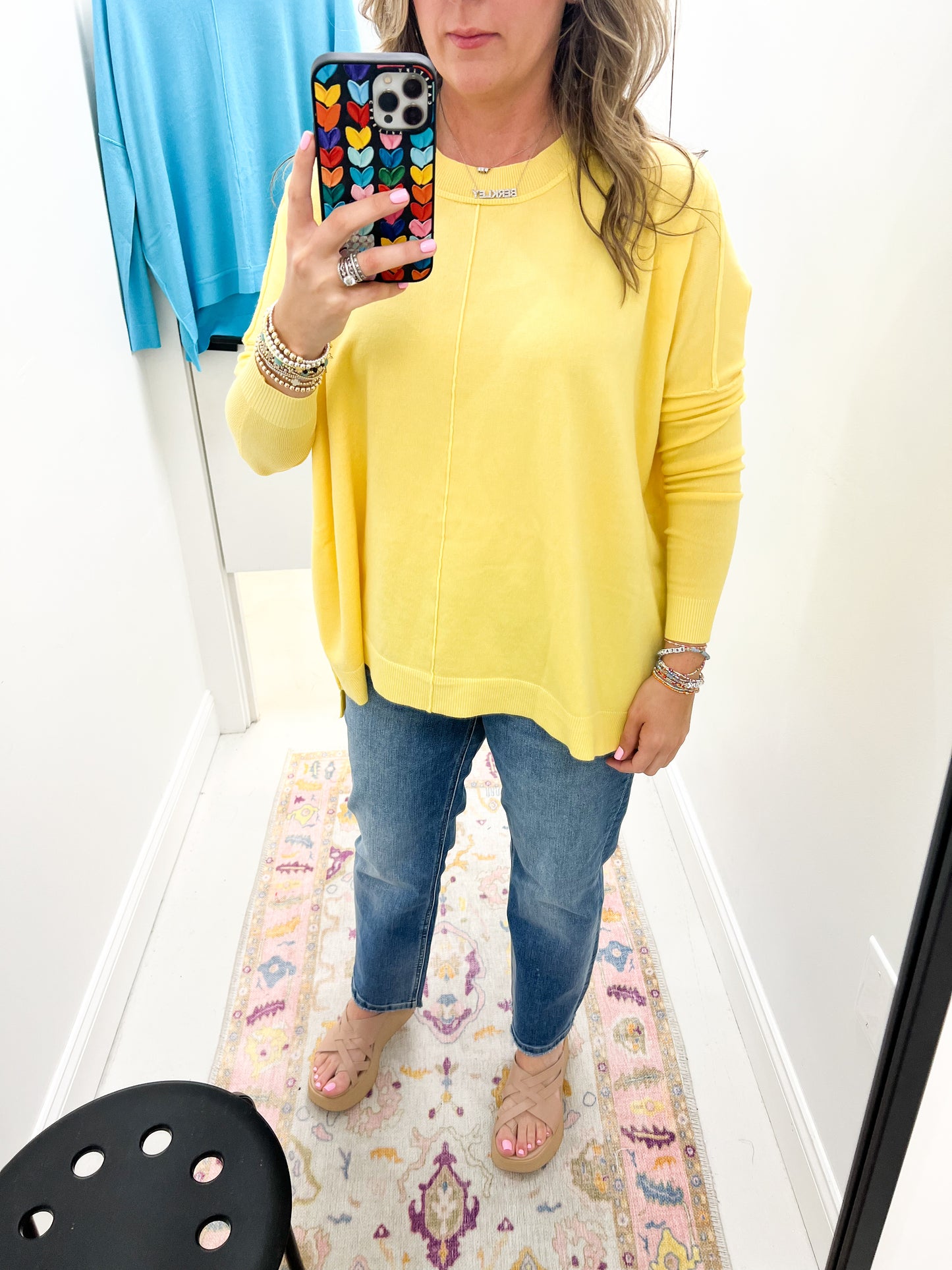 Lemon Dolman Sweater