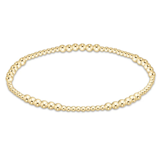 E Newton Blissful Gold 3mm Bracelet