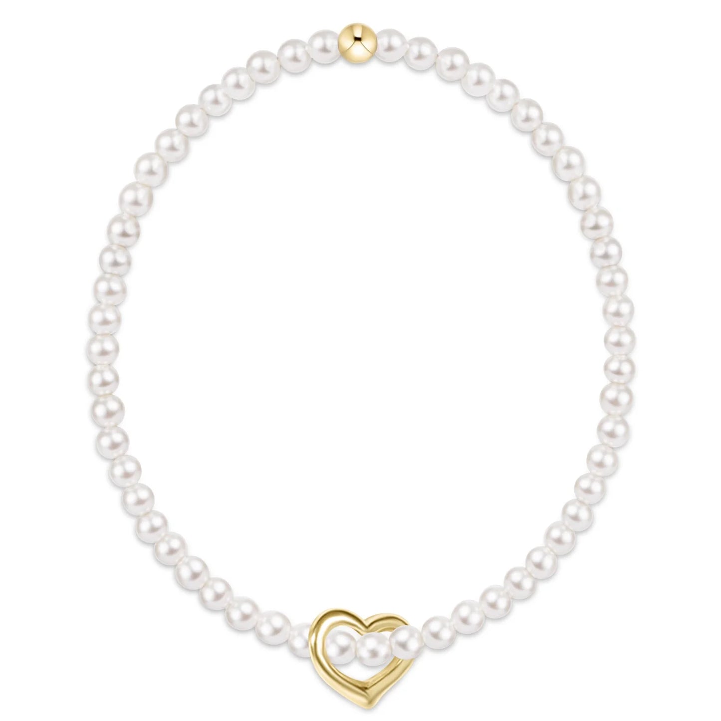 Extends Classic Pearl 3mm Love Charm