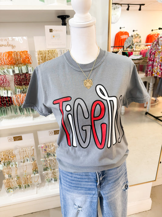 Tigers Doodle Spirit Tee