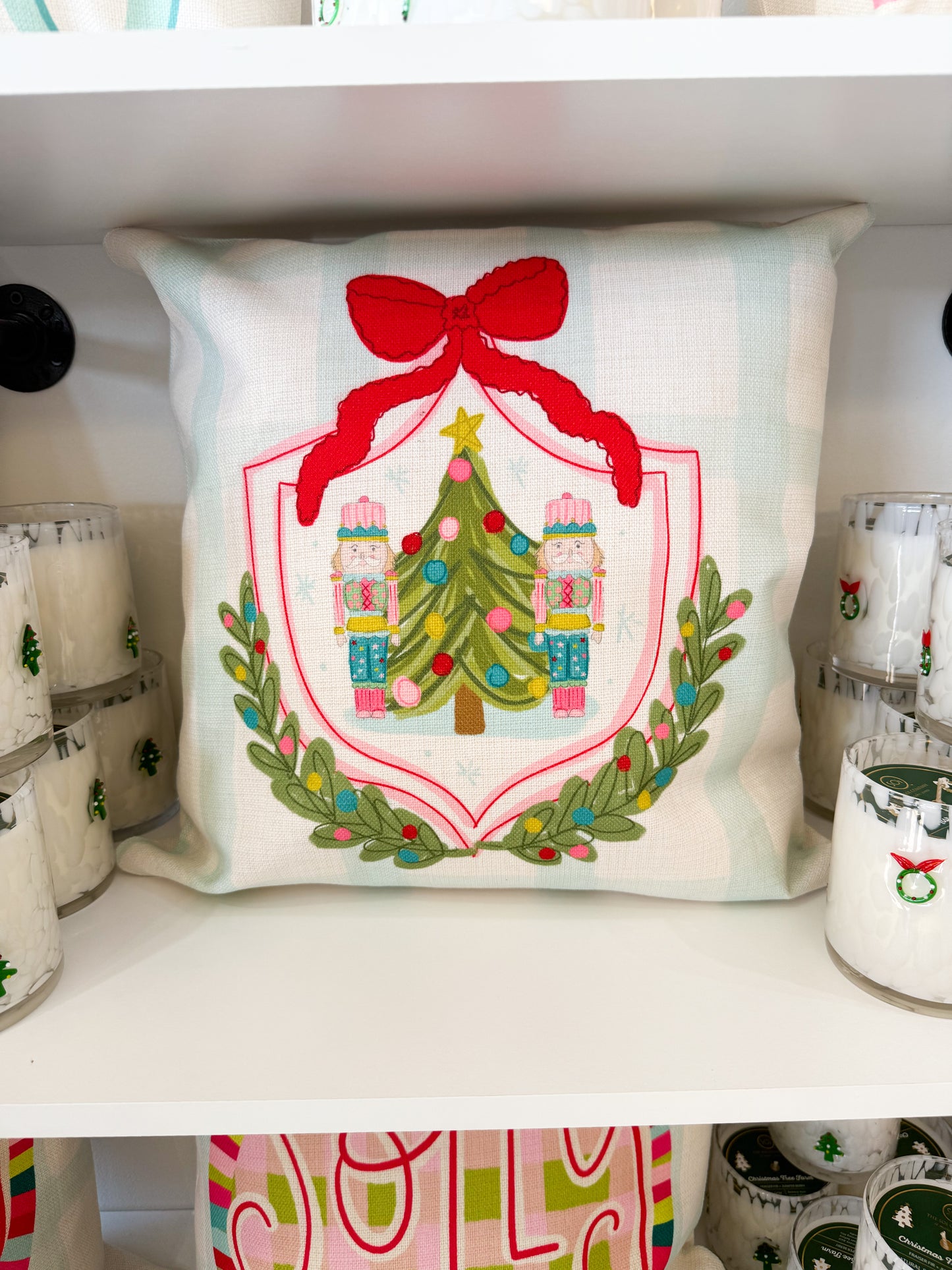 Nutcracker Crest Pillow
