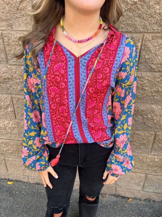 Britton Floral Top