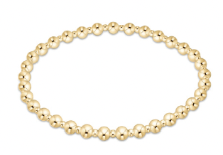 Extends Classic Gold Grateful 4mm Bracelet