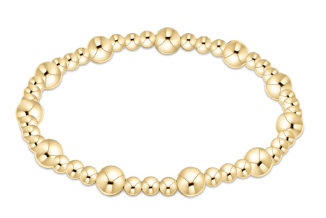 Extends Classic Gold Sincerity 6mm Bracelet